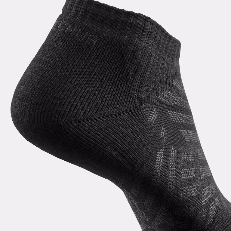 Adult hiking socks (2 pairs) Hike 100 - Black