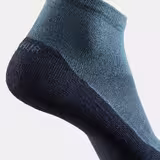 Adults’ mid-length hiking socks (2 pairs), Hike 50 - Blue - Image 2